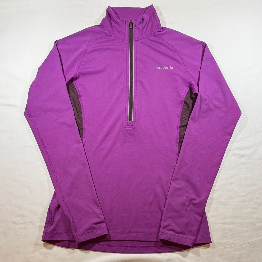 Patagonia Vibrant Purple Half-Zip Top